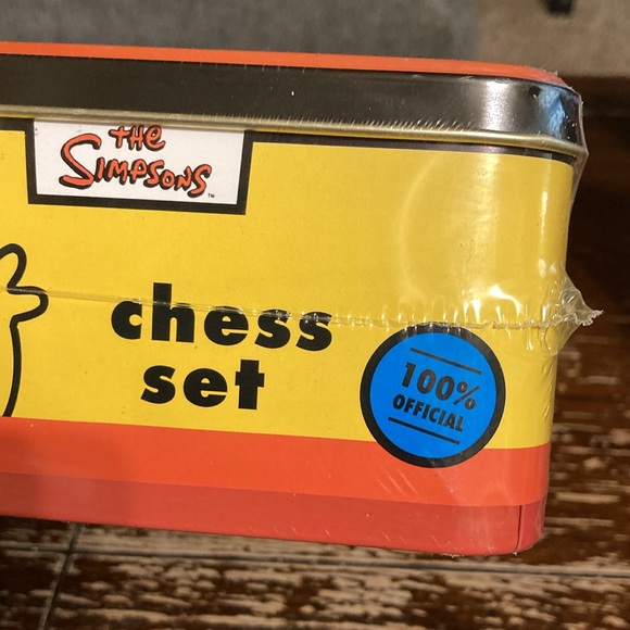 Vintage 2002 The Simpsons chess game , sealed in factory plastic - Picture 17 of 17